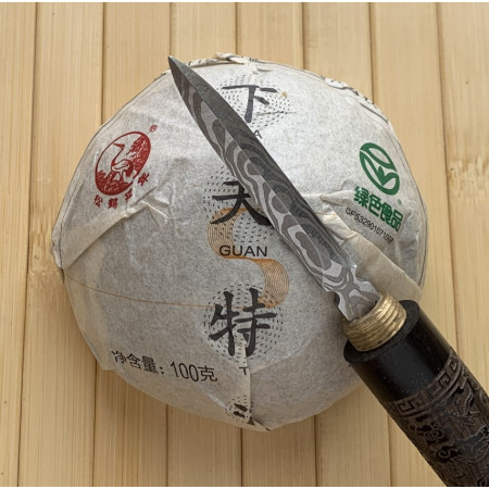 Шен пуэр Ся Гуань то ча 100 г 2023 год